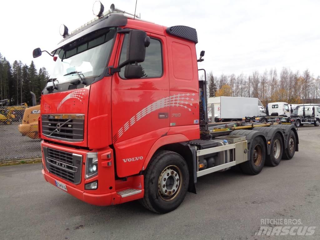 Volvo FH 750 8x4 Camion ampliroll