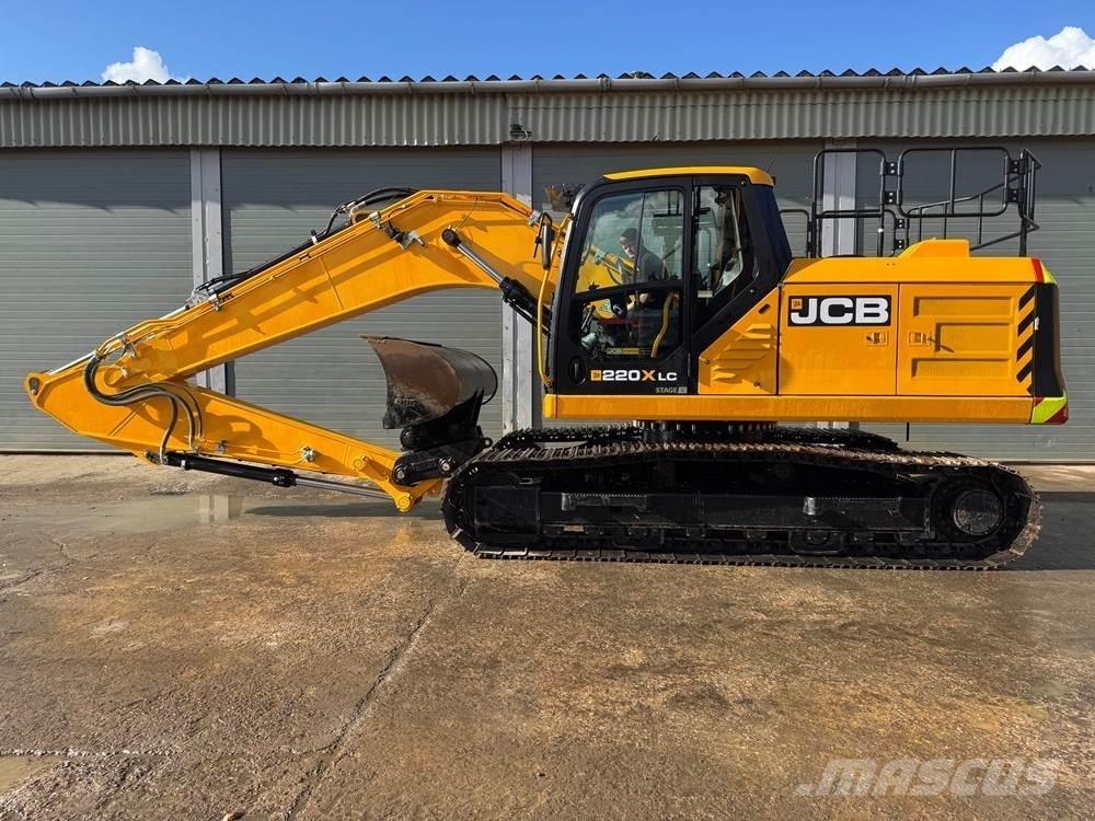 JCB 220X Pelle sur chenilles