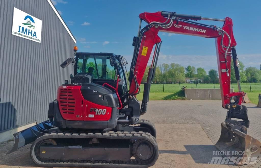 Yanmar SV100 2A-2PB Mini pelle 7t-12t