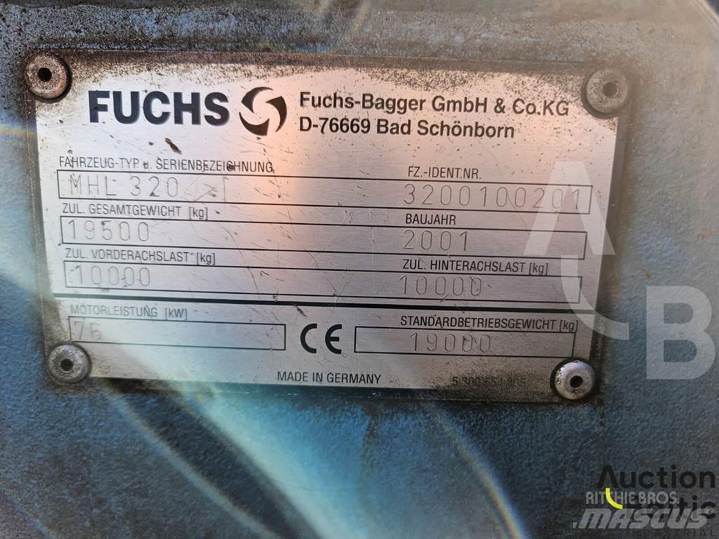 Fuchs MHL 320 Pelle sur pneus