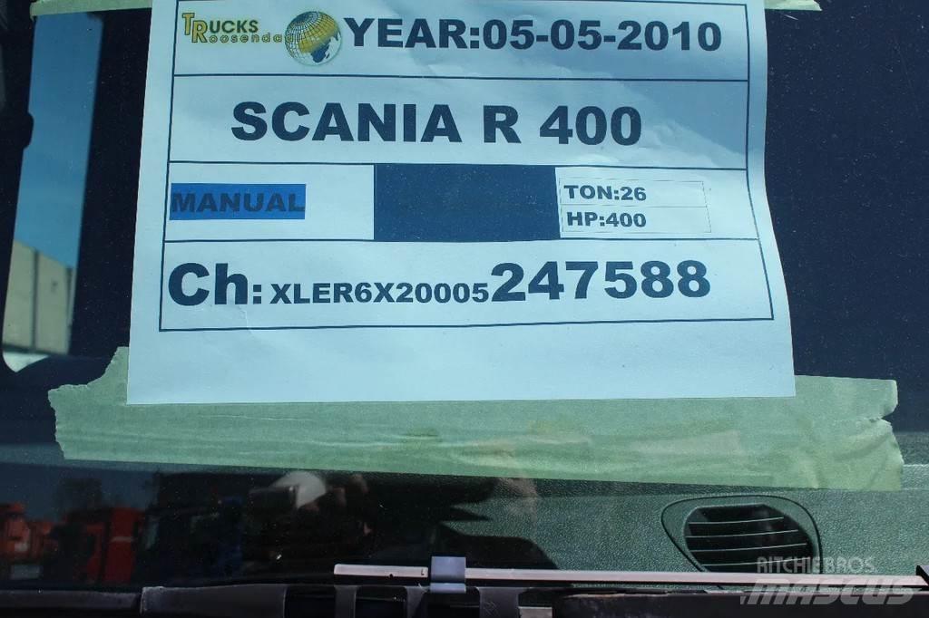 Scania R 400 + 6x2 Tracteur routier