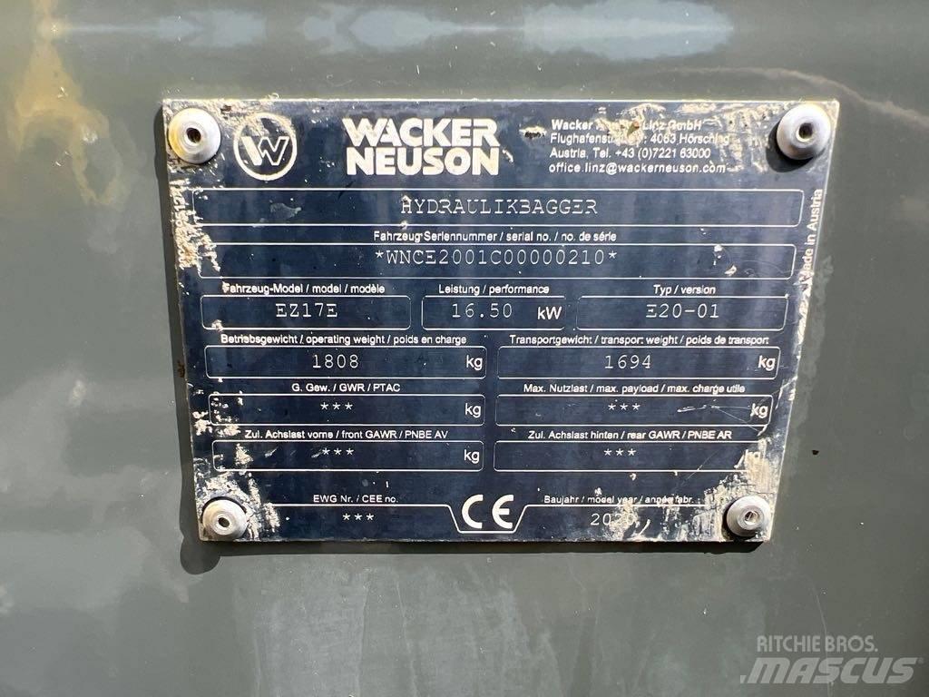Wacker Neuson EZ17e Pelle sur chenilles