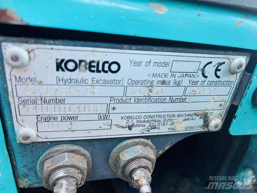 Kobelco SK 17 SR-3 Mini pelle < 7t