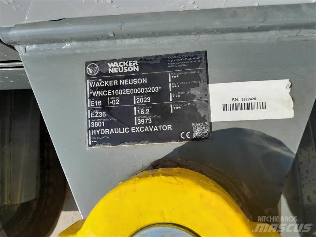 Wacker Neuson EZ36 Mini pelle < 7t