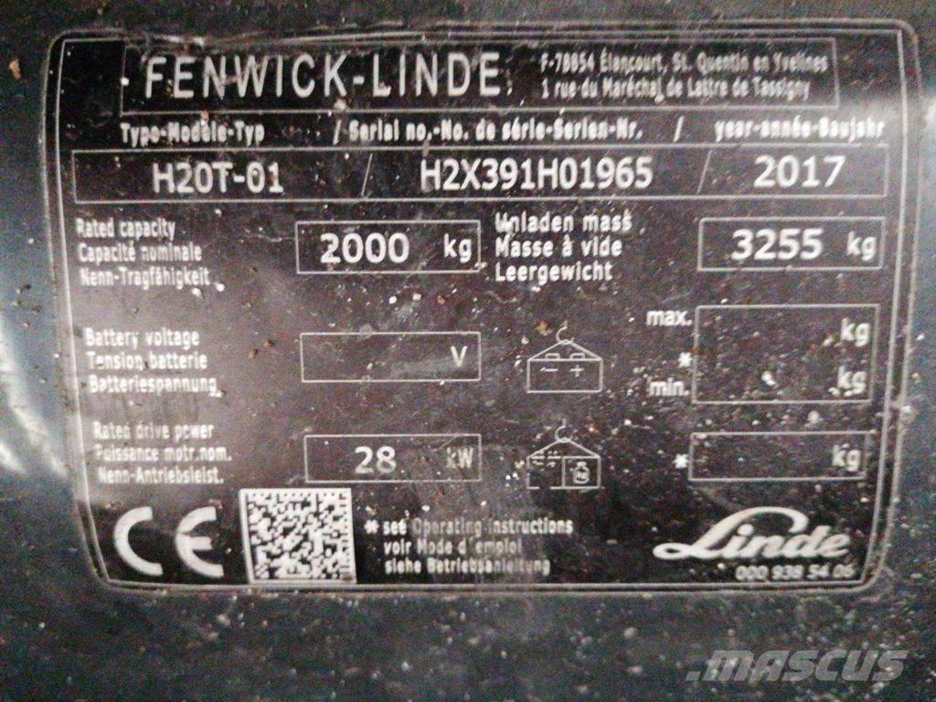Linde H20T-01 Chariots GPL
