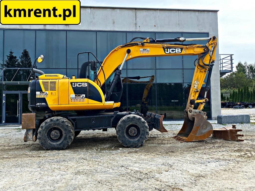 JCB JS 145 W Pelle sur pneus