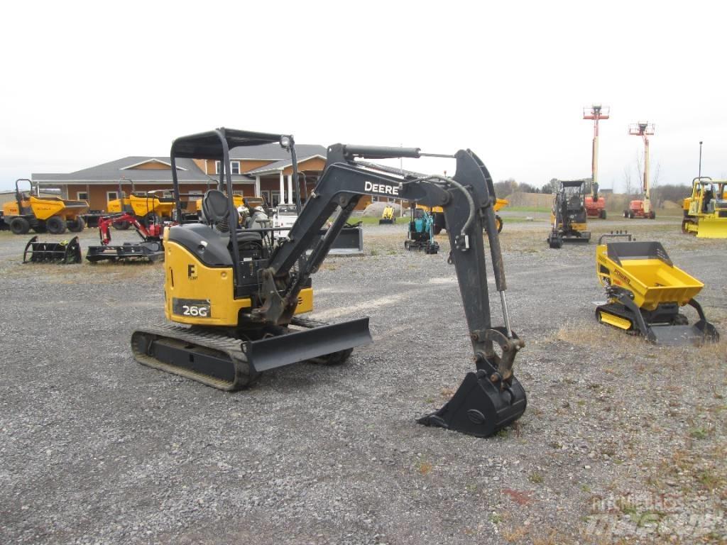 John Deere 26G Mini pelle < 7t