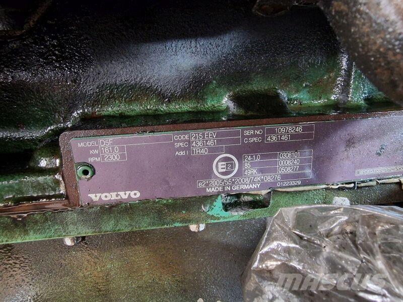 Volvo D5F 215EEV Moteur
