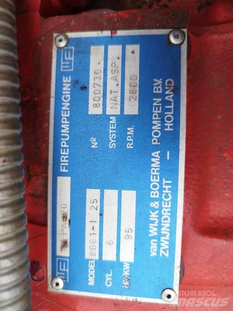  NFPA-20 8061-1 25 Moteur