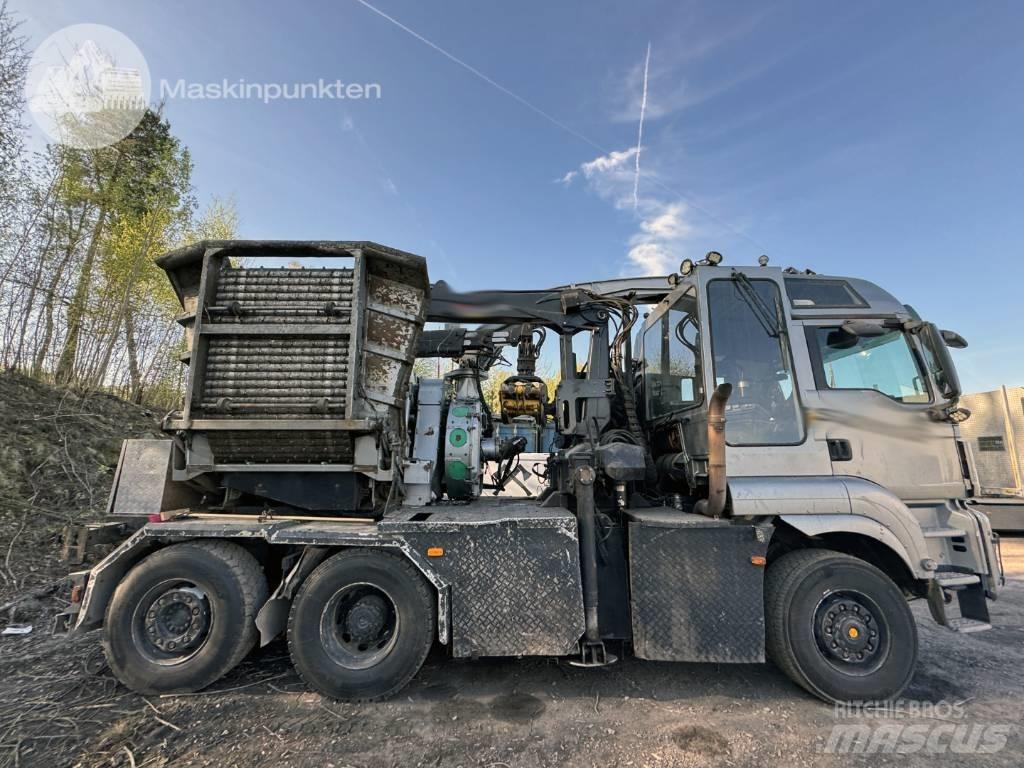 MAN TGS 28.480 Camion pour copeaux de bois