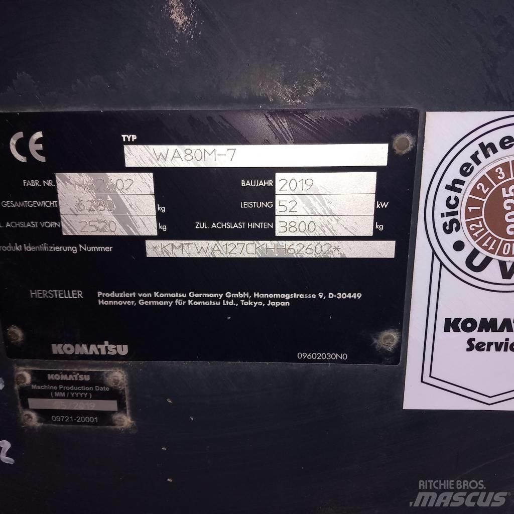 Komatsu WA80M-7 Chargeuse sur pneus