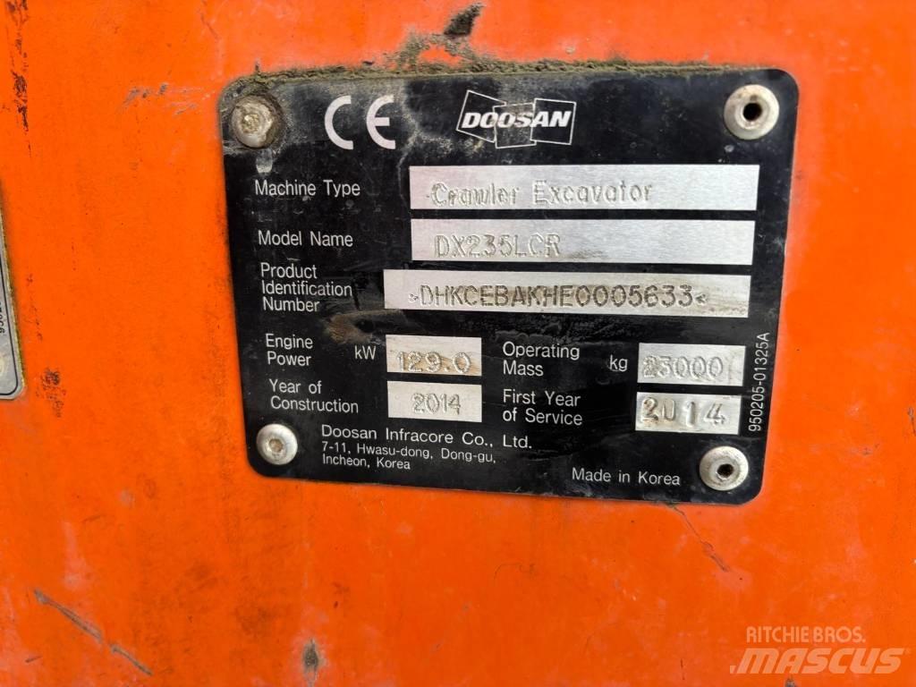 Doosan DX225 LC R Pelle sur chenilles
