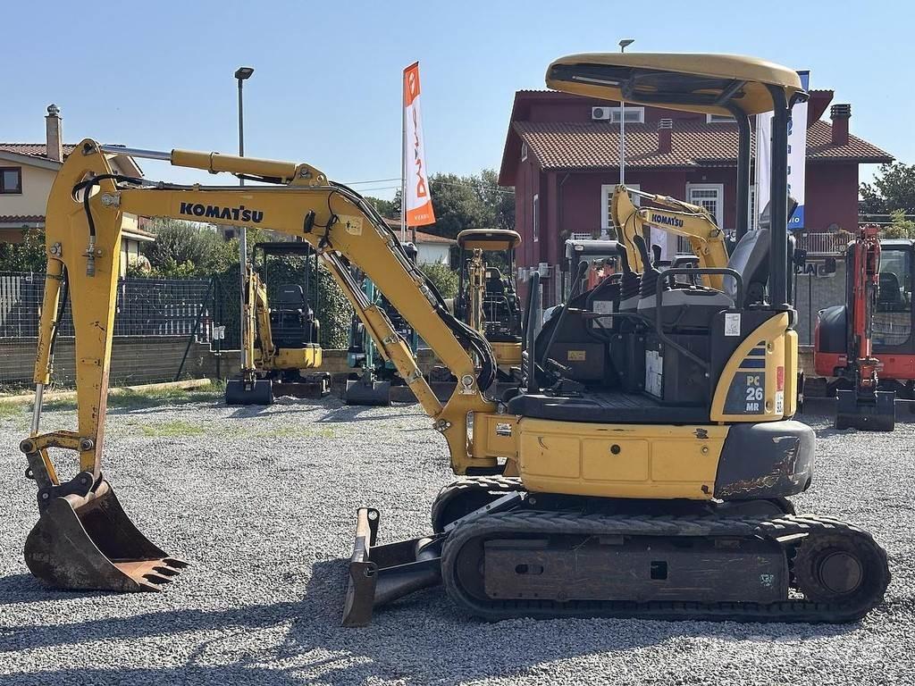 Komatsu PC26MR-3 Mini pelle < 7t