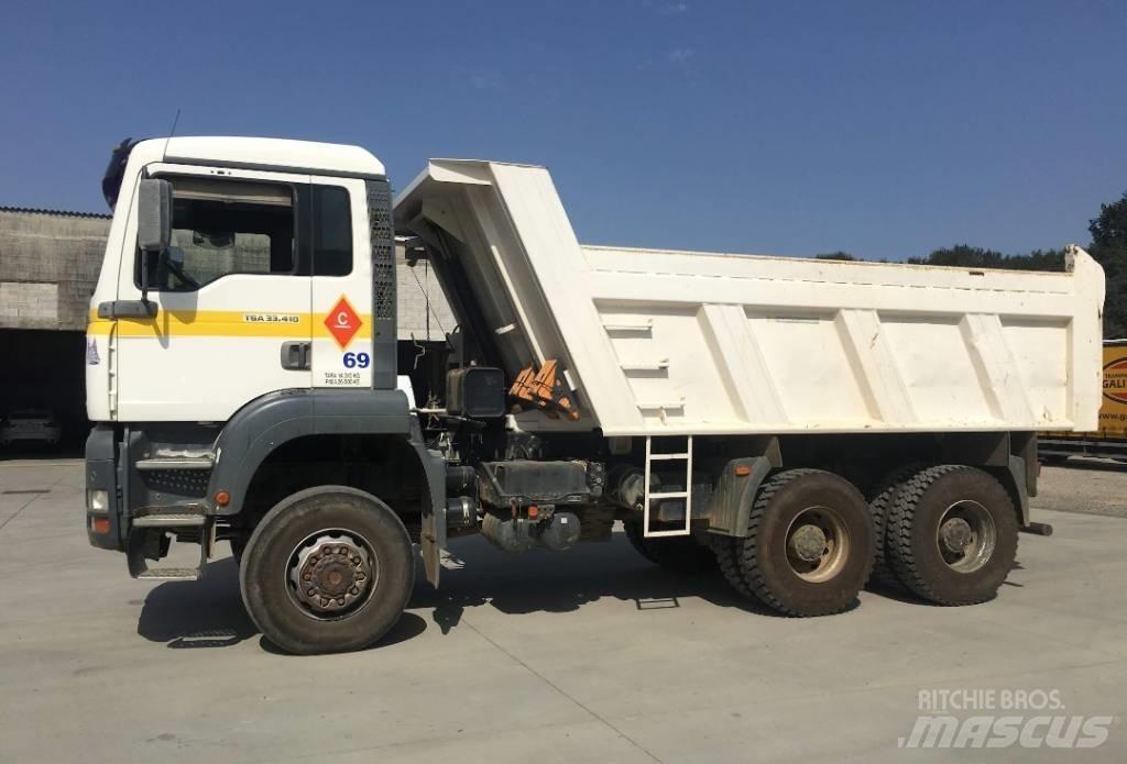 MAN TGA 33.410 Camion benne