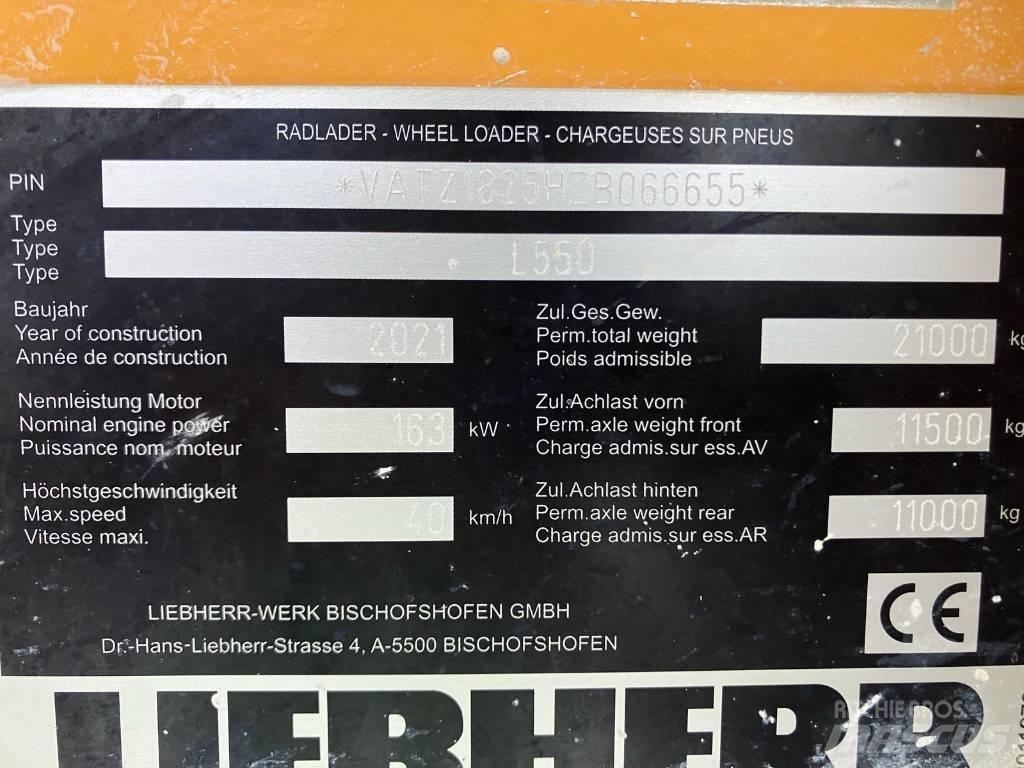 Liebherr L550 Xpower Chargeuse sur pneus