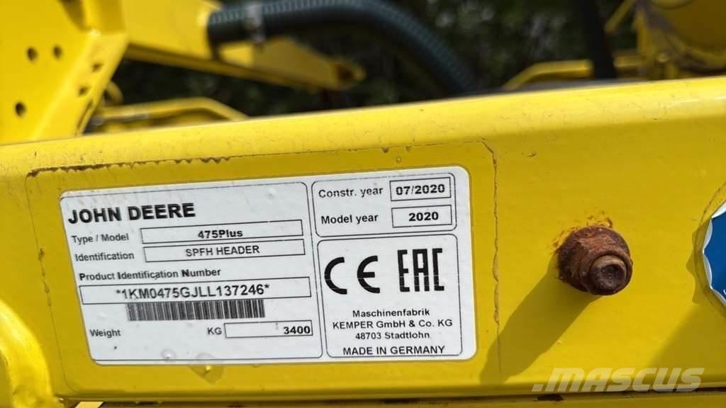 John Deere 8500 0 Abatteuse