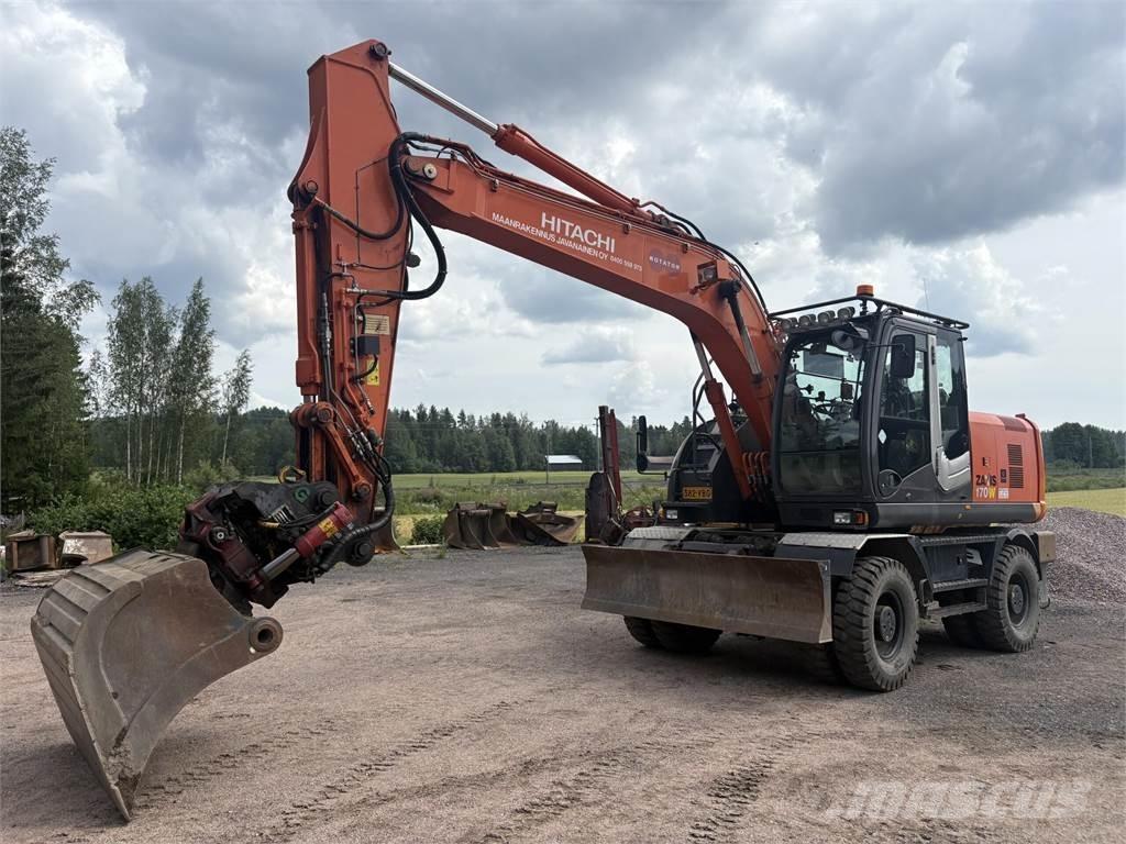 Hitachi ZX170W-3 Pelle sur pneus