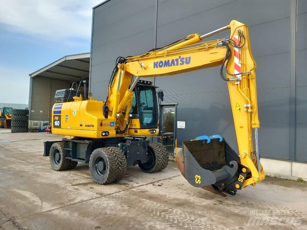 Komatsu PW160-11E0 Pelle sur pneus