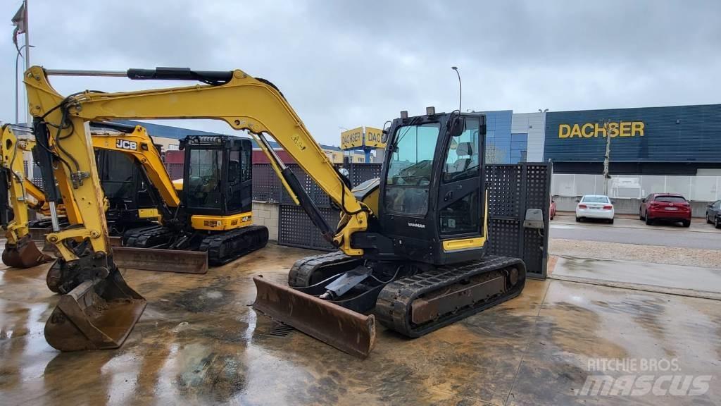 Yanmar Vio 80-1A Mini pelle 7t-12t