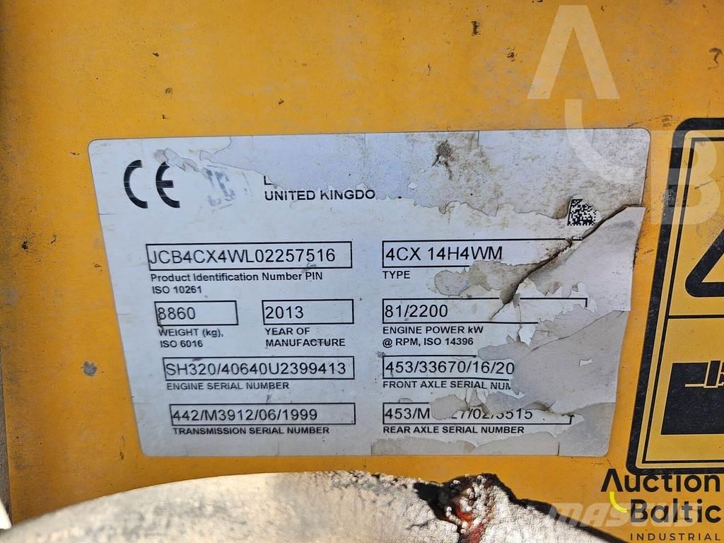 JCB 4 CX Tractopelle