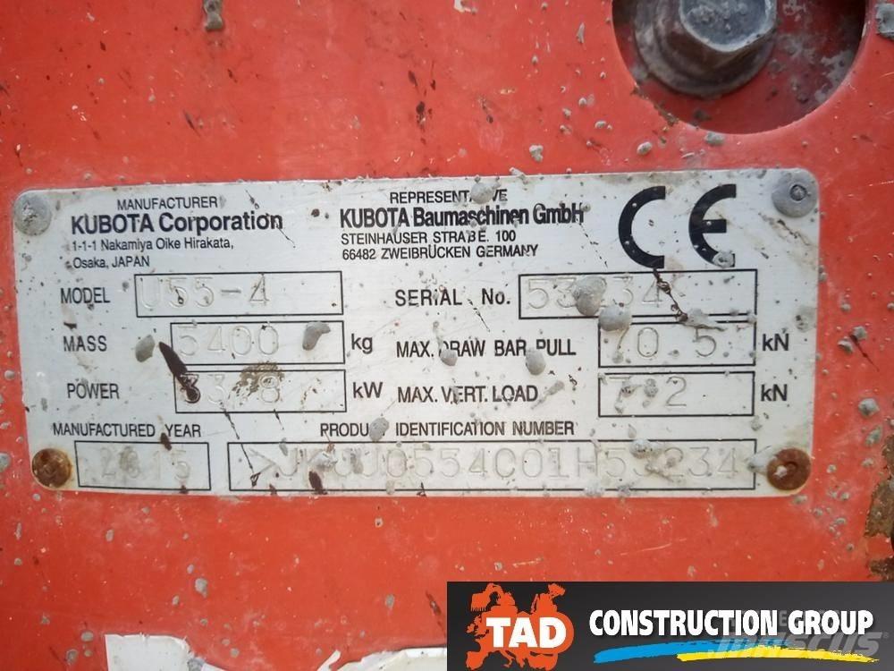 Kubota U 55-4 Mini pelle < 7t