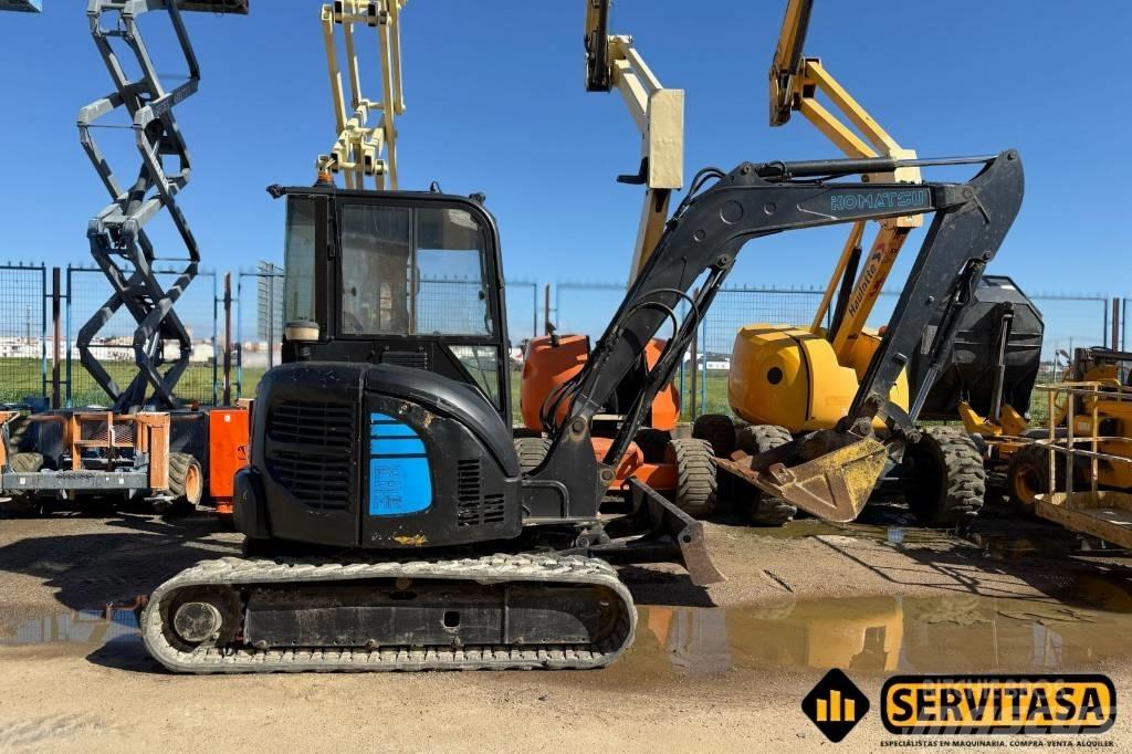 Komatsu PC 55 MR-2 Mini pelle < 7t