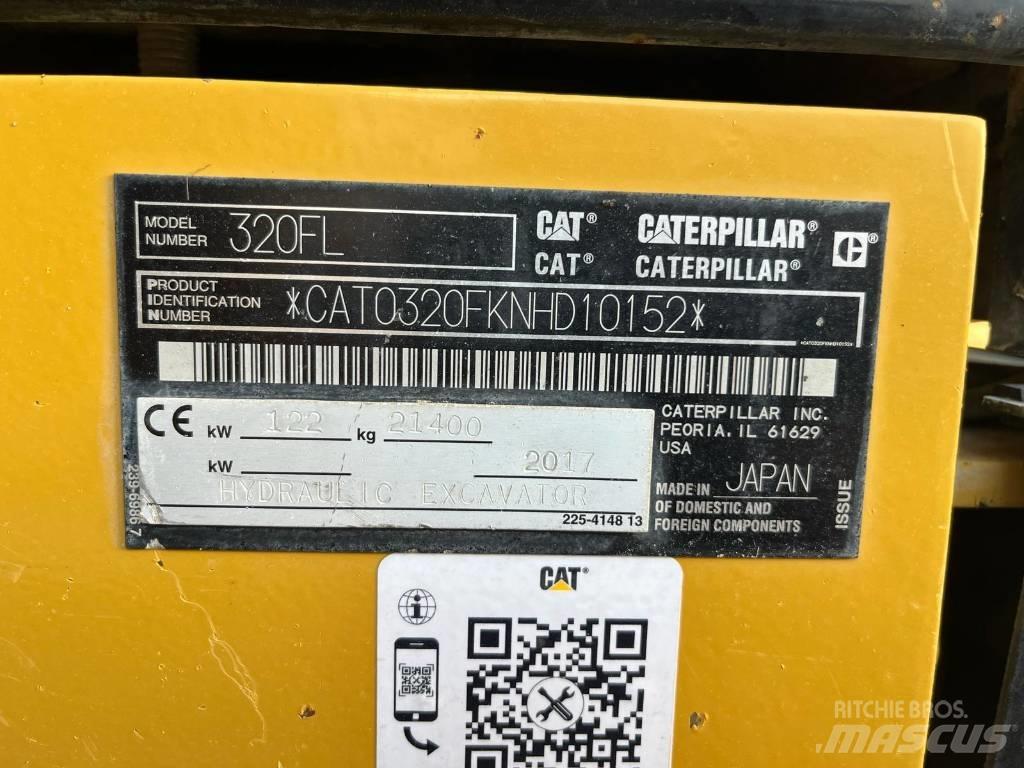CAT 320 FL Pelle sur chenilles