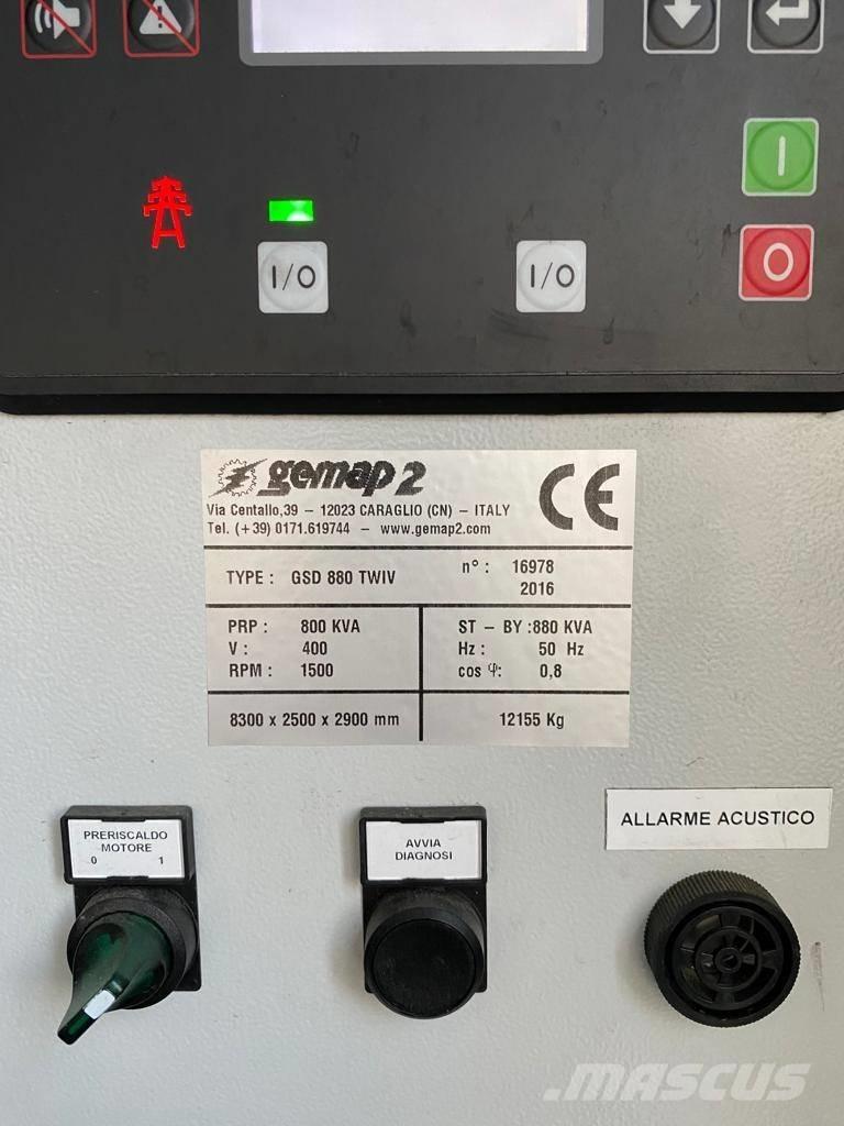  gemap 2 GSD 880 TWIV Générateurs diesel
