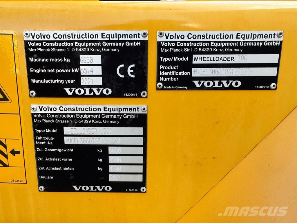 Volvo L30G Chargeuse sur pneus