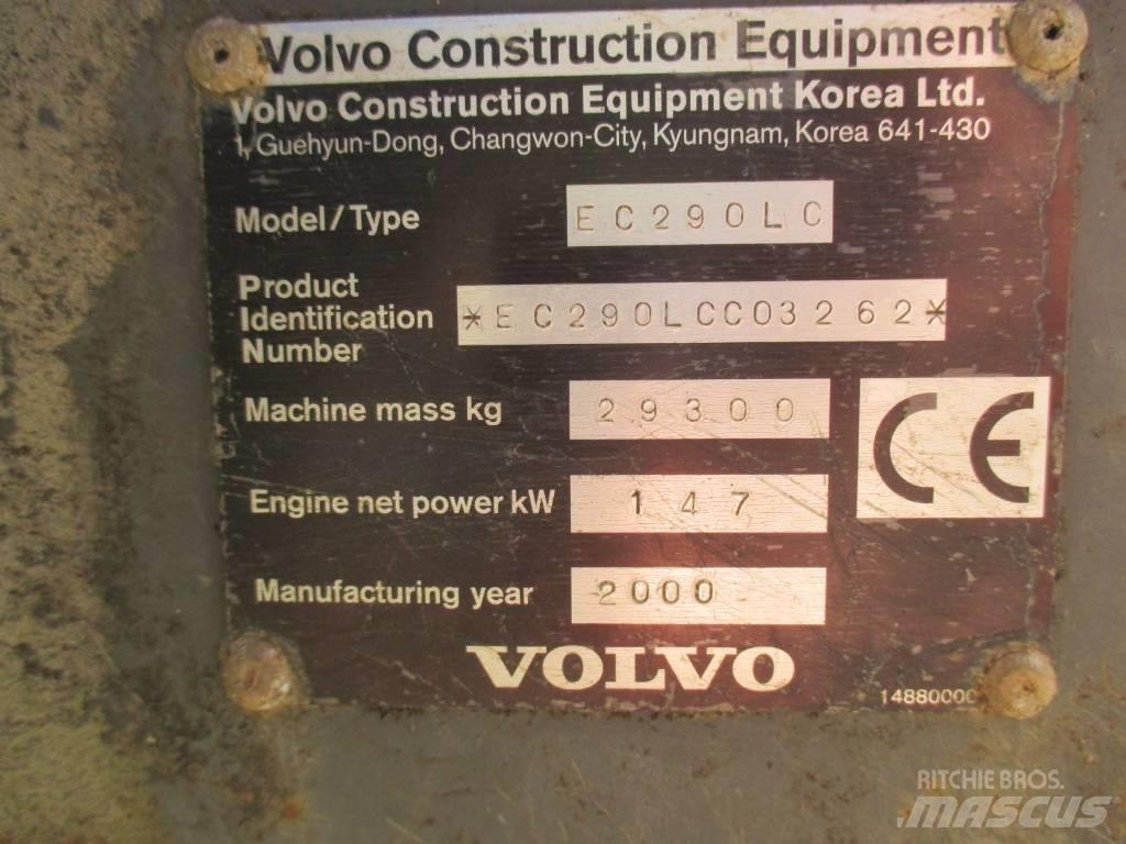 Volvo EC 290 LC Pelle sur chenilles