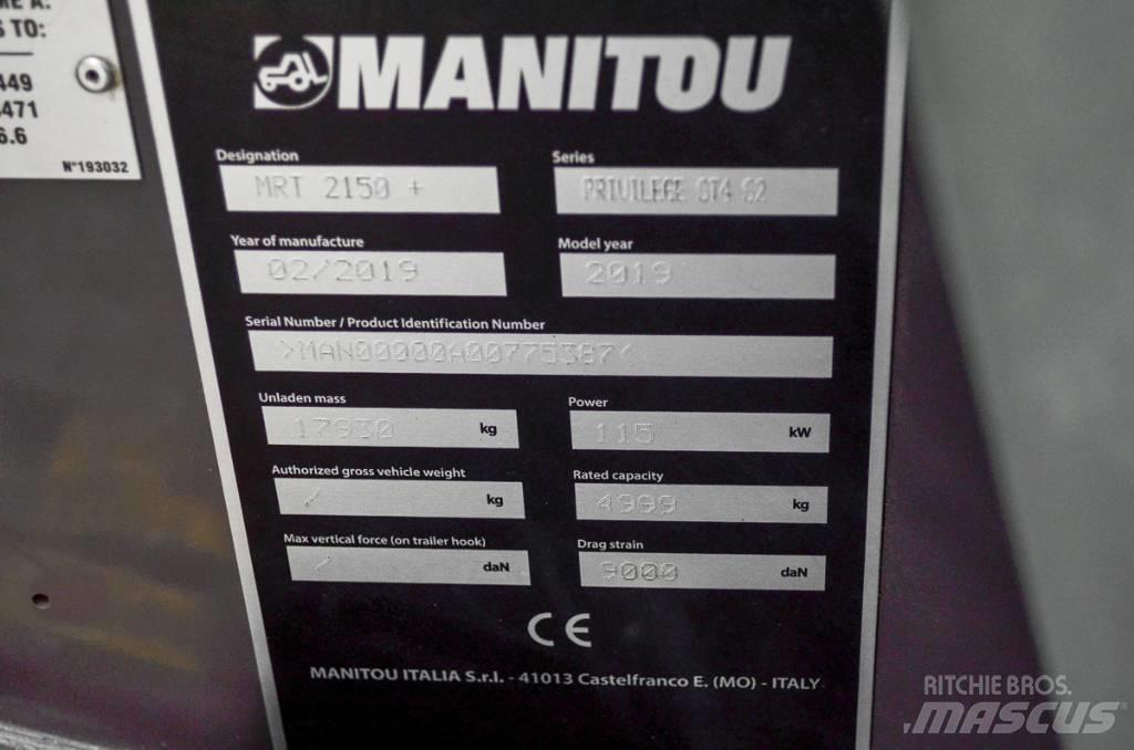 Manitou MRT 2150 Chariot télescopique