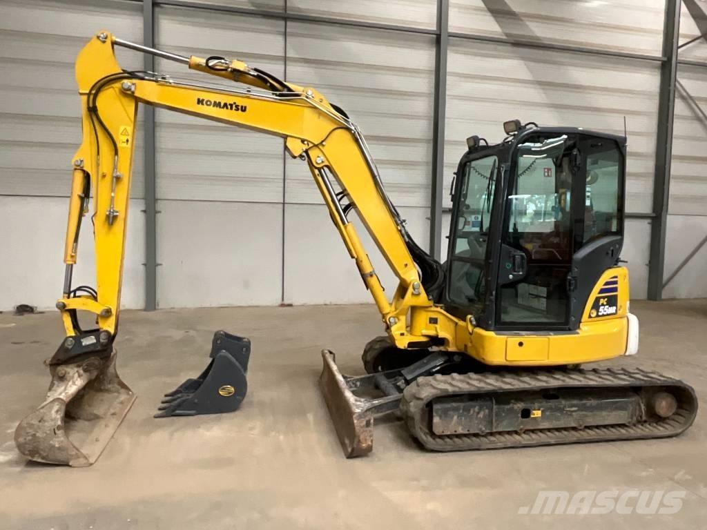 Komatsu PC 55 MR-5 Mini pelle < 7t