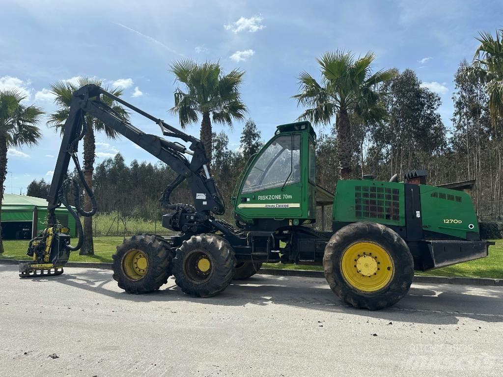 John Deere 1270 D Abatteuse