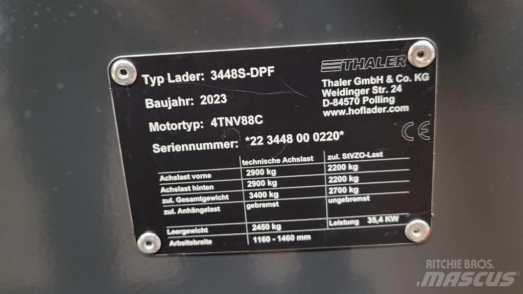 Thaler 3448 S DPF Chargeuse multifonction