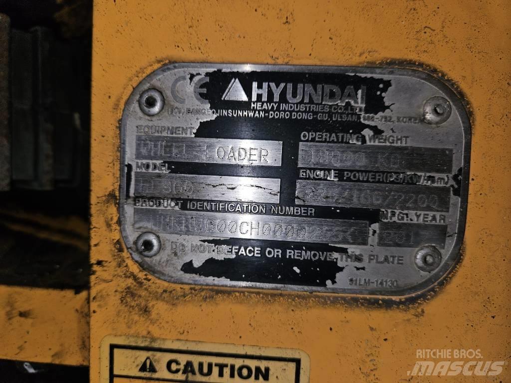 Hyundai HL 960 Chargeuse sur pneus