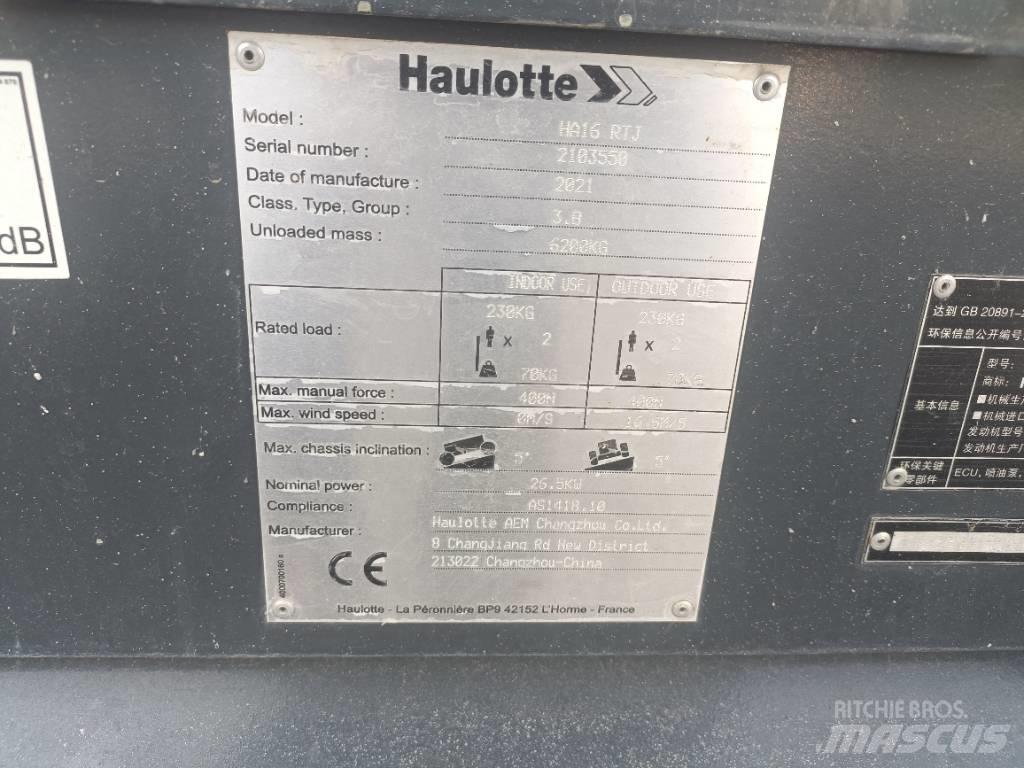 Haulotte HA16RTJ Nacelles articulées