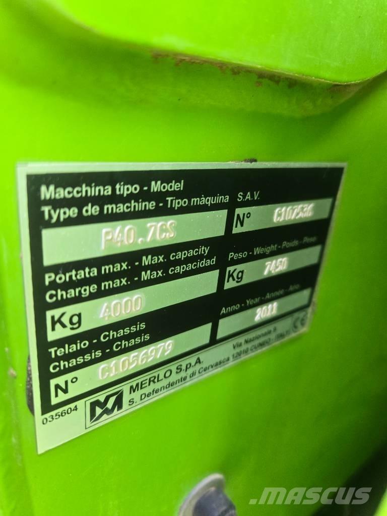 Merlo P 40.7 CS Chariot télescopique