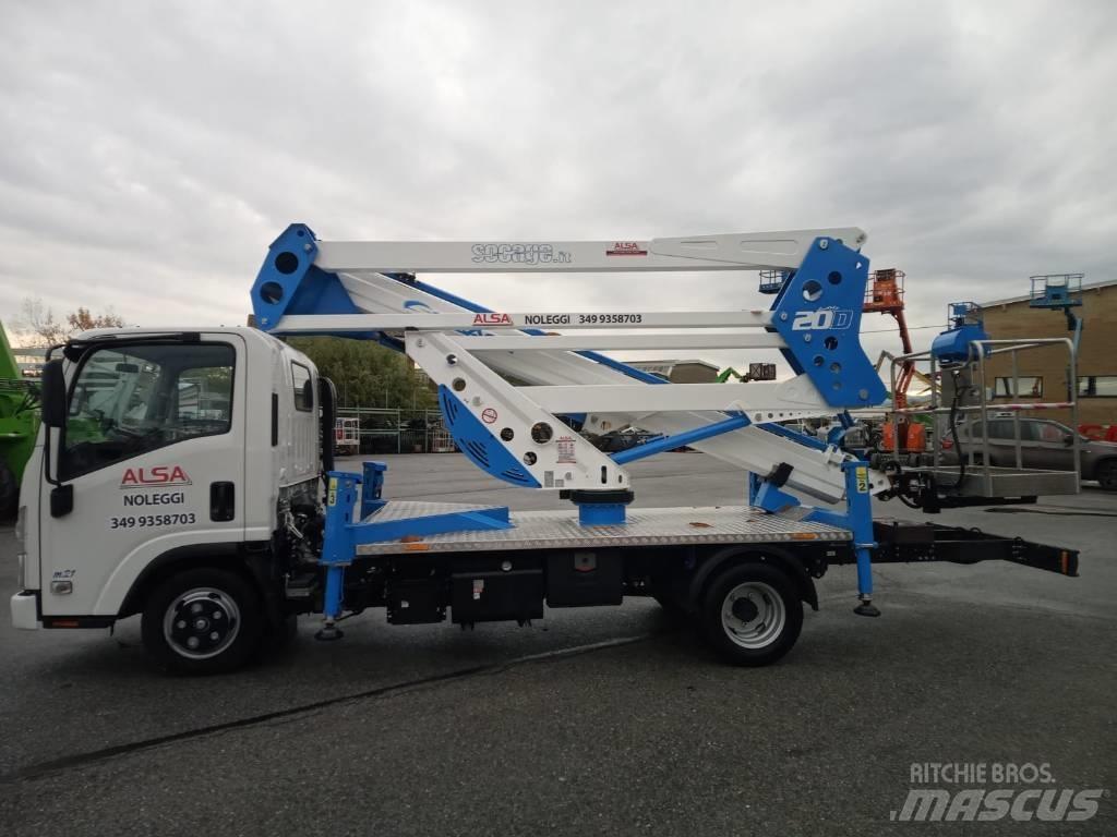Socage 20d Camion nacelle
