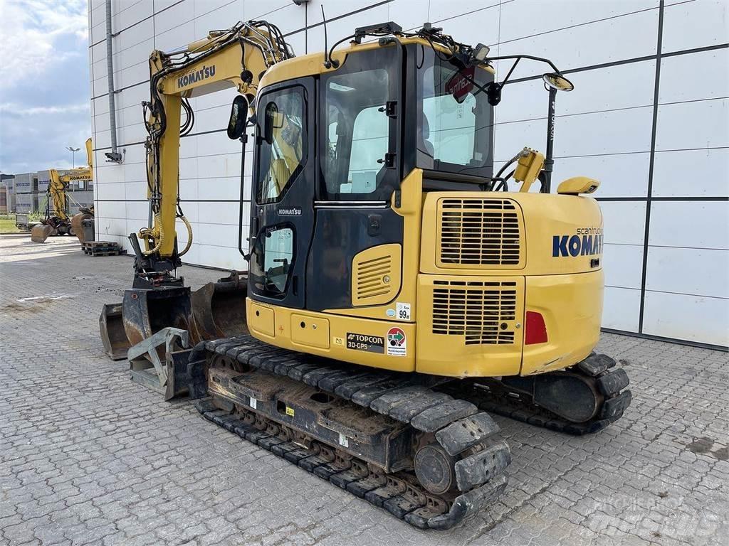 Komatsu PC88MR-10 Pelle sur pneus