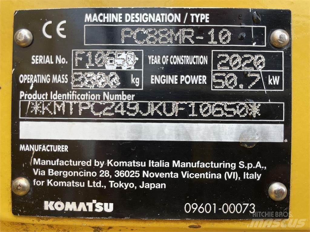 Komatsu PC88MR-10 Pelle sur pneus