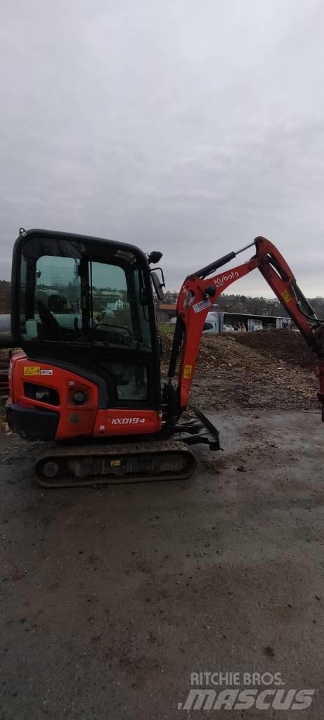 Kubota KX 019-4 Mini pelle < 7t