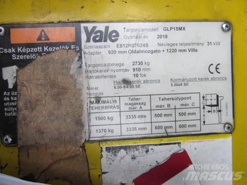 Yale GLP15MX Chariots GPL