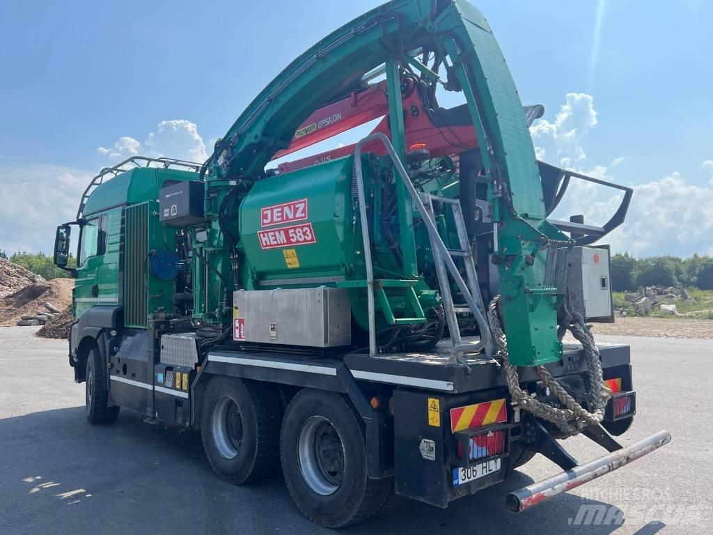 JENZ HEM 583 R MAN Broyeur de végétaux