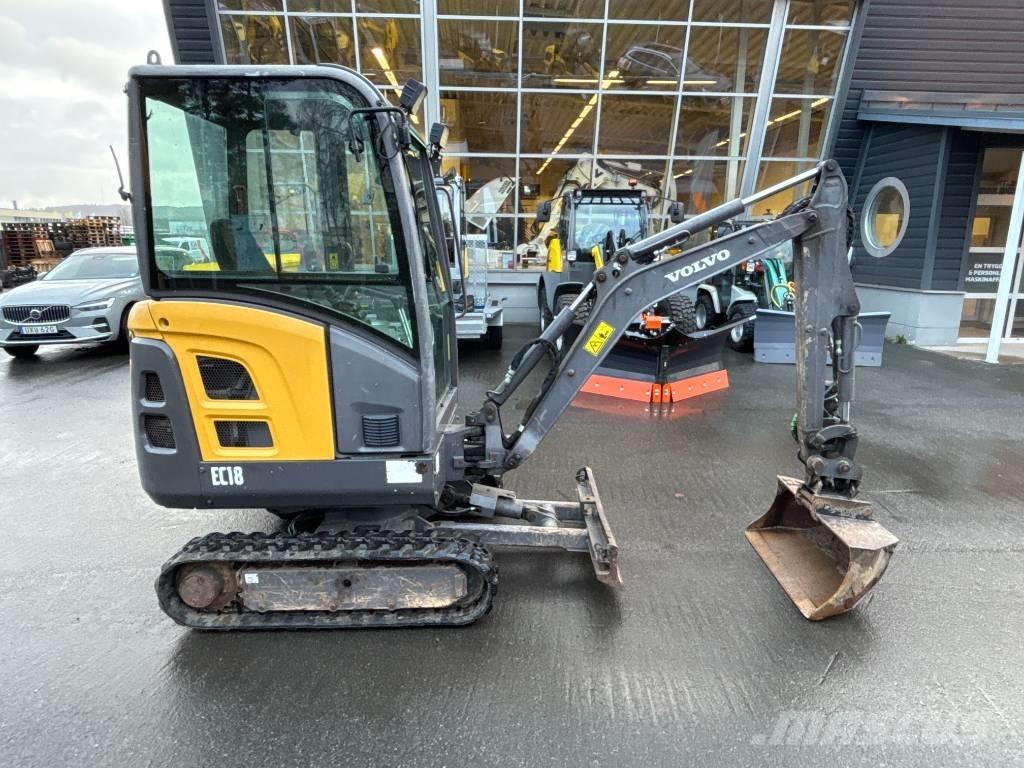 Volvo EC18 D Mini pelle < 7t