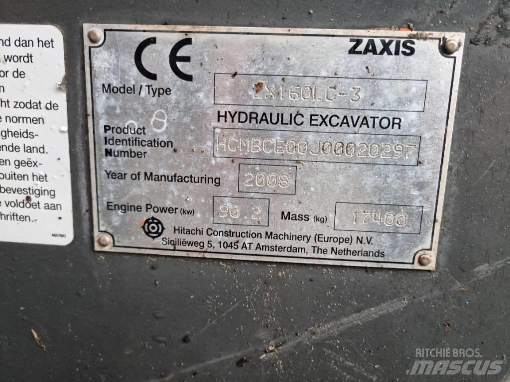 Hitachi ZX 160 Pelle sur chenilles