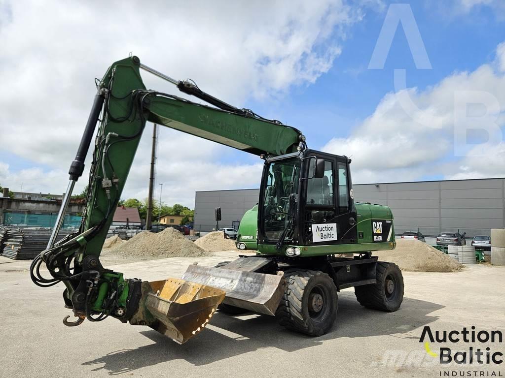 CAT M315D Pelle sur pneus