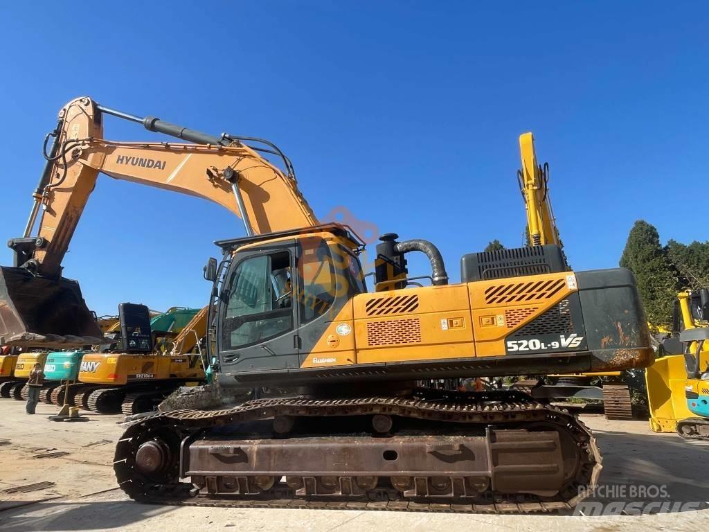 Hyundai Robex 520 VS Pelle sur chenilles