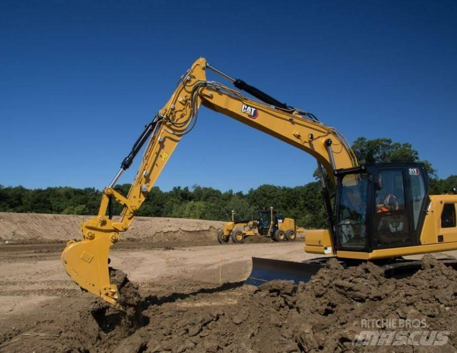 CAT 313 F UTHYRES Pelle sur chenilles