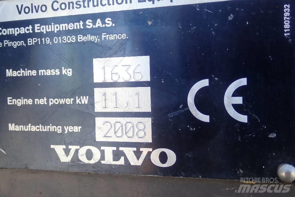 Volvo EC 15 B Mini pelle < 7t
