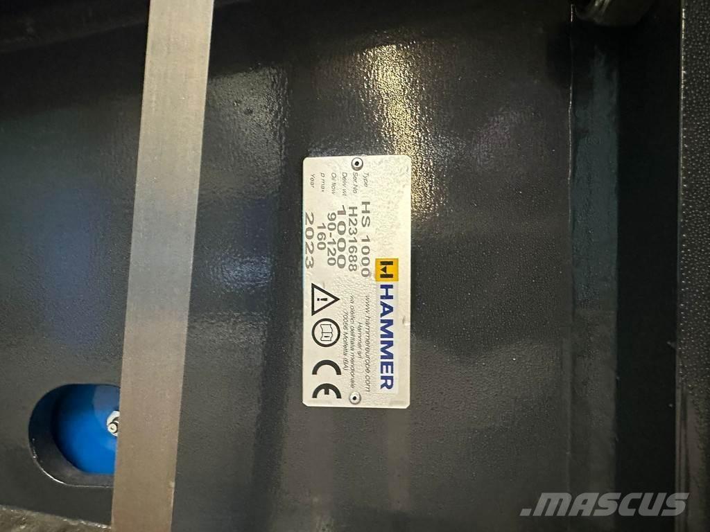 Hammer HS1000 Marteau hydraulique